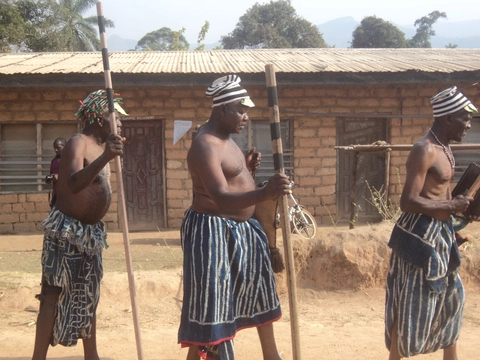 Chief makers in procession 