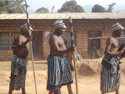Chief makers in procession 