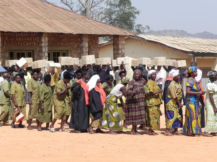 Procession with NT